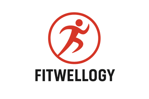 Fitwellogy Logo - Red Figure in Circle